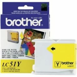 LC-51Y | Original Brother Ink Cartridge - Yellow