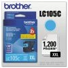 LC-105 | Original Brother Extra High-Yield Ink Cartridge - Cyan -brother shop 173964 28941.1648673058