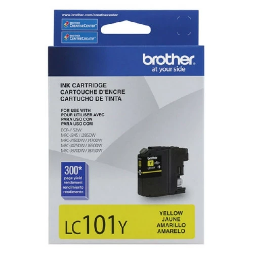 LC-101 | Original Brother Ink Cartridge - Yellow 3 LC-101 | Original Brother Ink Cartridge - Yellow