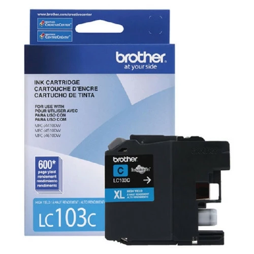 LC-103 | Original Brother High-Yield Ink Cartridge – Cyan 3 LC-103 | Original Brother High-Yield Ink Cartridge – Cyan