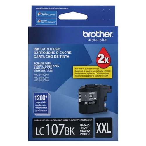 LC-107 | Original Brother Extra High-Yield Ink Cartridge - Black 3 LC-107 | Original Brother Extra High-Yield Ink Cartridge - Black
