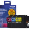 LC-1053PKS | Original Brother Super High-Yield Ink Cartridge Tri-Color Multipack - Cyan, Magenta, Yellow -brother shop Brother LC 1053PKS Super High Yield Ink Cartridge Set 44594 52972.1648685914