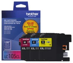 LC-1053PKS | Original Brother Super High-Yield Ink Cartridge Tri-Color Multipack - Cyan, Magenta, Yellow