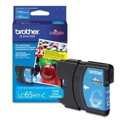 LC-65 | Original Brother High-Yield Ink Cartridge - Cyan