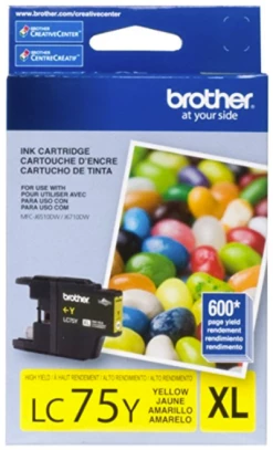 LC-75 | Original Brother High-Yield Ink Cartridge - Yellow