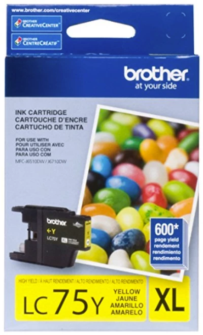 LC-75 | Original Brother High-Yield Ink Cartridge - Yellow 3 LC-75 | Original Brother High-Yield Ink Cartridge - Yellow