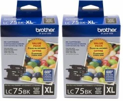 LC-752PKS | Original Brother Ink Cartridges Pack Of 2 - Black