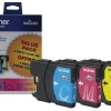 LC-61 3PKS | Original Brother Ink Cartridges - Tri-Color