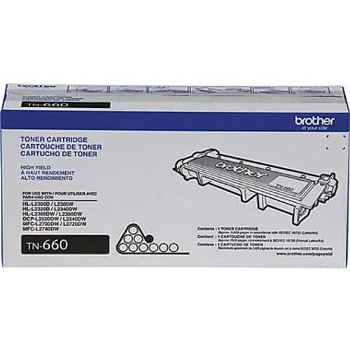 TN-660 | Original Brother High-Yield Toner Cartridge - Black 3 TN-660 | Original Brother High-Yield Toner Cartridge - Black