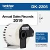 DK-2205 | Original Brother Continuous Length Paper Label Tape - Black On White -brother shop DK2205 86927.1659470681