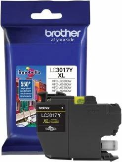 LC-3017 | Original Brother High-Yield Ink Cartridge – Yellow