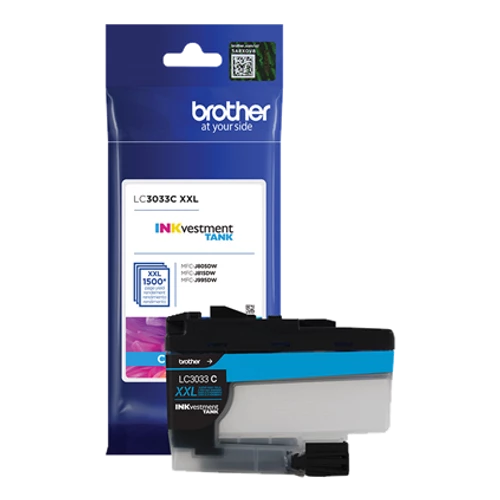 LC-3033CS | Original Brother Inkvestment Tank Super High-Yield Ink Cartridge - Cyan 3 LC-3033CS | Original Brother Inkvestment Tank Super High-Yield Ink Cartridge - Cyan