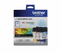 LC-30373PKS | Orignal Brother Inkvestment Tank Super High-Yield Ink Cartridges 3-Pack - Cyan, Magenta, Yellow