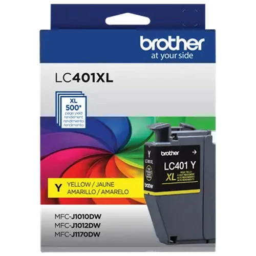 LC-401XLYS | Original Brother High-Yield Ink Cartridge - Yellow 3 LC-401XLYS | Original Brother High-Yield Ink Cartridge - Yellow