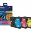 LC-65 | Original Brother Ink Cartridge - Tri-Color -brother shop LC653PKS IC High 63681.1648672850