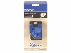 TC-20Z1 | Original Brother Tape Cartridge For P-Touch Labelers, 0.35" X 25.2 Ft - Black On White
