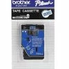 TC-6001 | Original Brother Tape Cartridge For P-Touch Labelers, 0.47" X 25.2 Ft - Black On Blue -brother shop TC6001 37669.1670943680