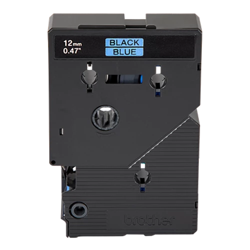 TC-6001 | Original Brother Tape Cartridge For P-Touch Labelers, 0.47" X 25.2 Ft - Black On Blue 4 TC-6001 | Original Brother Tape Cartridge For P-Touch Labelers, 0.47" X 25.2 Ft - Black On Blue - Image 2