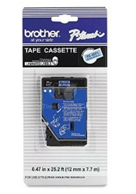 TC-8001 | Original Brother Tape Cartridge For P-Touch Labelers, 0.47" X 25.2 Ft - Black On Green 3 TC-8001 | Original Brother Tape Cartridge For P-Touch Labelers, 0.47" X 25.2 Ft - Black On Green