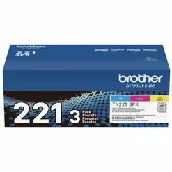 TN221-3PK | Orignal Brother Ink Cartridges 3-Pack - Cyan, Magenta, Yellow