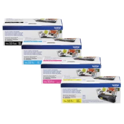 TN-331 Set | Original Brother Toner Cartridges - Black, Cyan, Magenta, Yellow