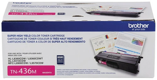 TN-436 | Original Brother Super High-Yield Toner Cartridge - Magenta 4 TN-436 | Original Brother Super High-Yield Toner Cartridge - Magenta - Image 2