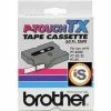 TX-4311 | Original Brother Tape Cartridge For P-Touch Labelers, 0.47" X 50 Ft - Black On Red