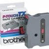 TX-4511 | Original Brother Tape Cartridge For P-Touch Labelers, 0.94" X 50 Ft - Black On Red -brother shop TX4511 88510.1670943639