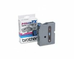 TX-5511 | Original Brother Tape Cartridge For P-Touch Labelers, 0.94" X 50 Ft - Black On Blue