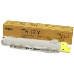 TN12Y | Original Brother Laser Toner Cartridge - Yellow