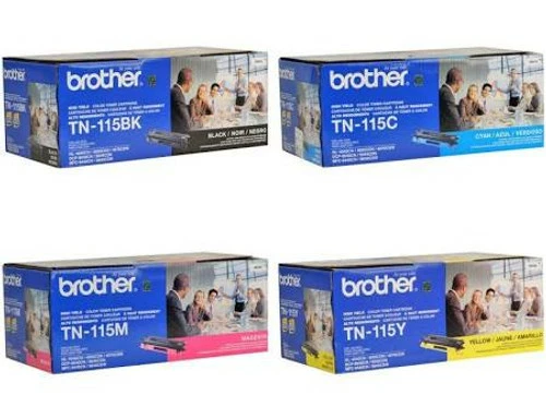 TN-115 Set | Original Brother Toner Cartridges - Black, Colors 3 TN-115 Set | Original Brother Toner Cartridges - Black, Colors